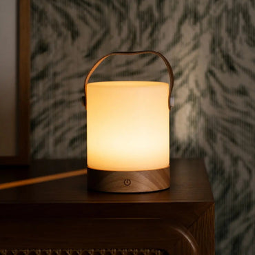 Avery rechargeable table lamp with cordless and dimmable design