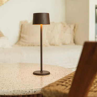 David Lamp – Rechargeable Iron Table Light, Dimmable & Cordless - CozyVibe.eu