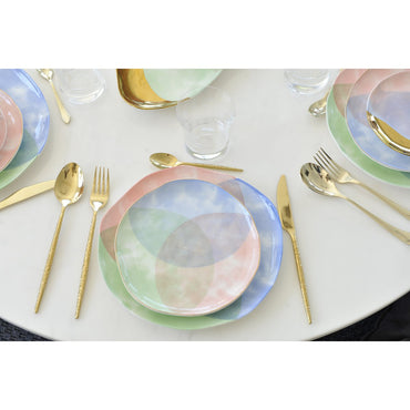 Tricolor - Paradise dessert plate - CozyVibe.eu