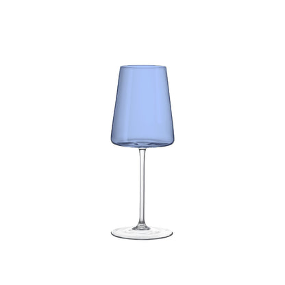 Set van Multicolor Wijn Glazen – 6 Stuks 400ml Proefstijl
