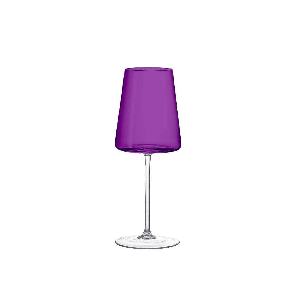 Set van Multicolor Wijn Glazen – 6 Stuks 400ml Proefstijl