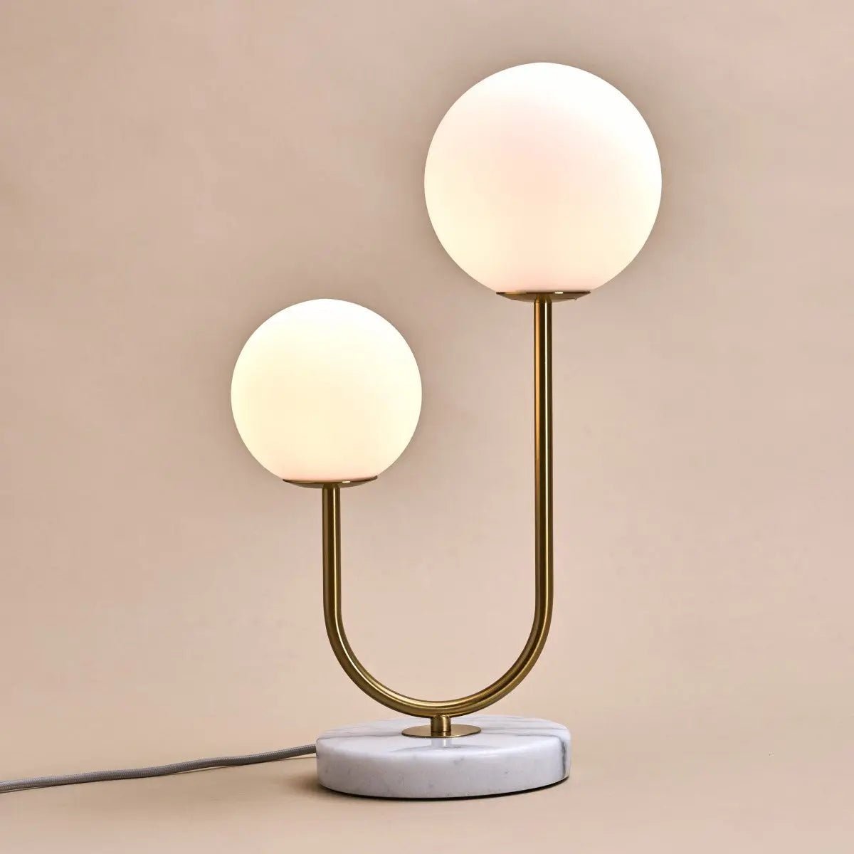 Giorgia Marble and Glass Table Lamp