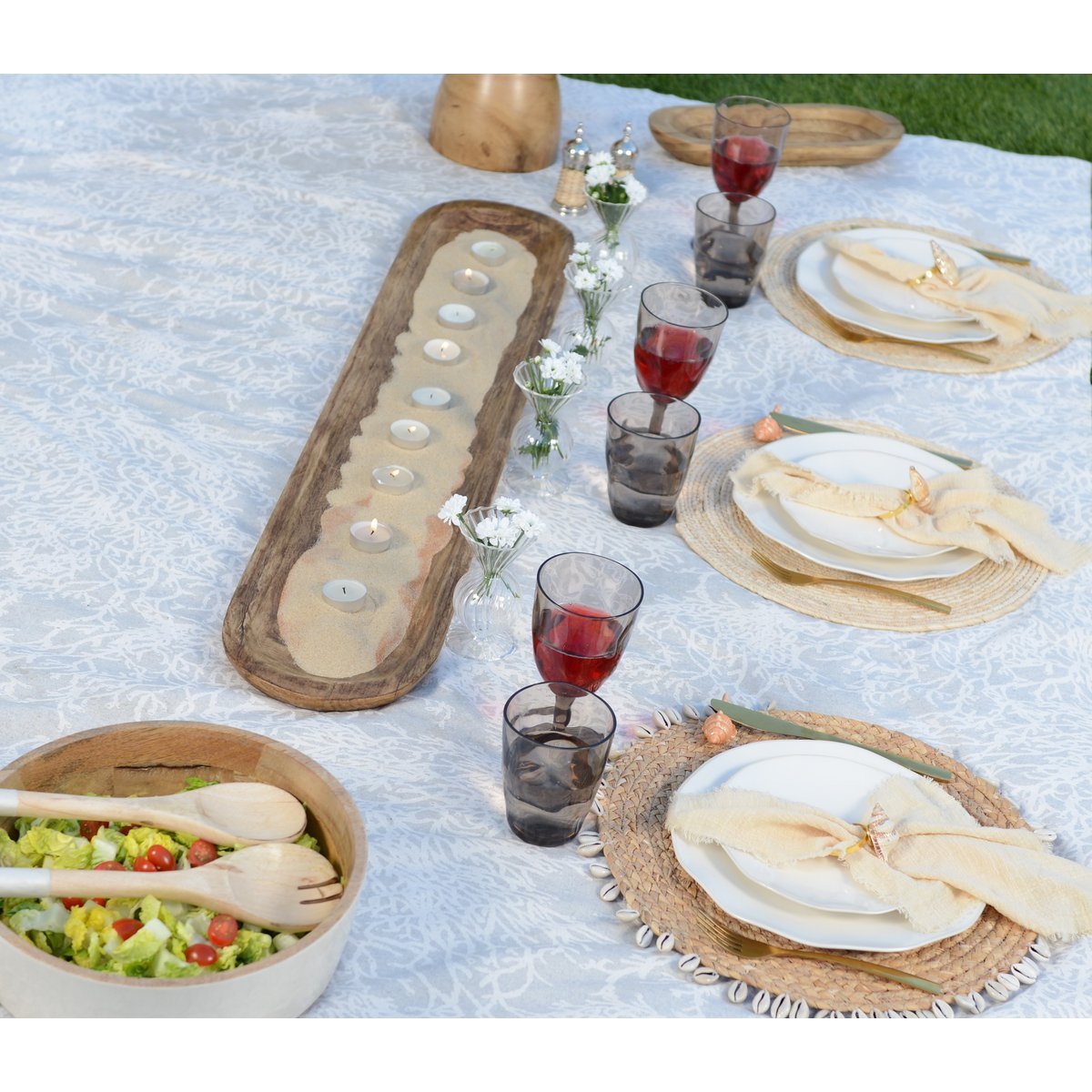 Acrylic brown wine glasses - Lot of 6 - CozyVibe.eu