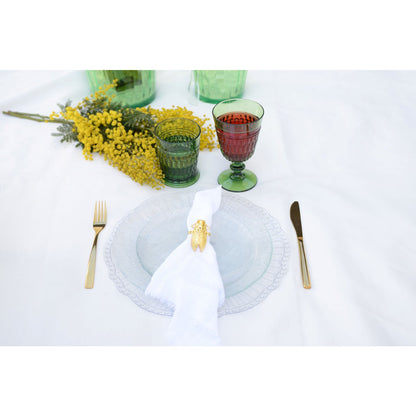 Acrylic green wine glasses - Lot of 6 - CozyVibe.eu