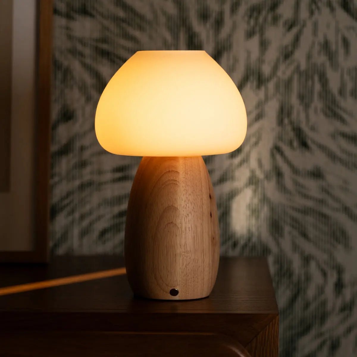 Bear Light Brown tafellamp – Oplaadbaar en dimbaar