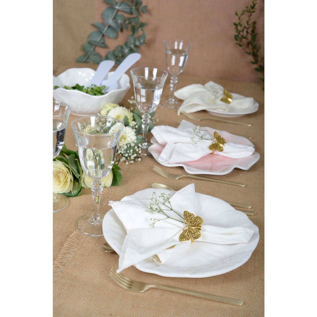 Blanche plate 27x27x2cm - CozyVibe.eu