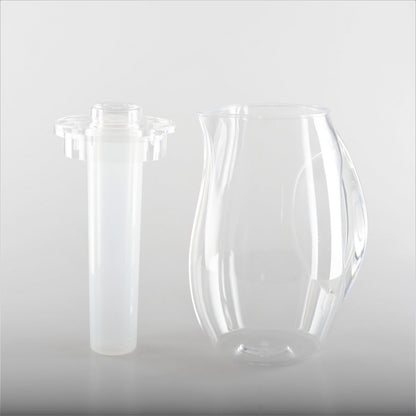 Transparent acrylic infuser carafe for drinks, ideal for home decoration and tableware | CozyVibe

