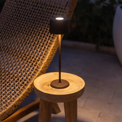 David Lamp – Rechargeable Iron Table Light, Dimmable & Cordless - CozyVibe.eu