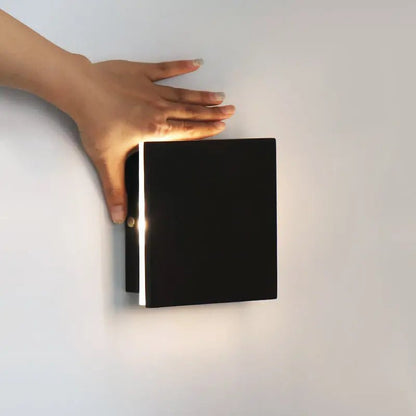 Lane Black Rechargeable Wall Light – 5000K