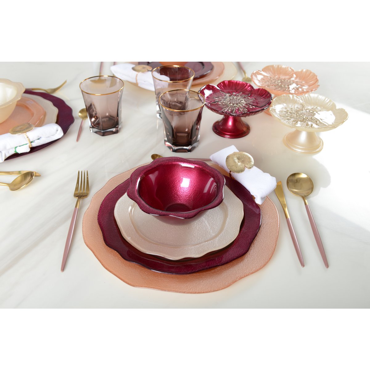 Fuschia soup bowl - CozyVibe.eu
