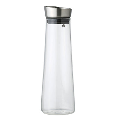 Glass carafe with metal cork 1.2L - CozyVibe.eu
