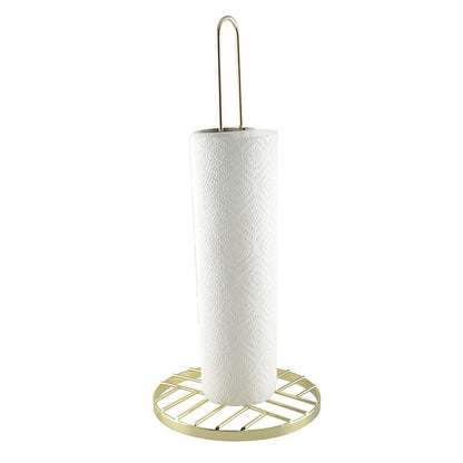 Gold Paper Towel Holder – Elegant & Durable Kitchen Accessory - CozyVibe.eu