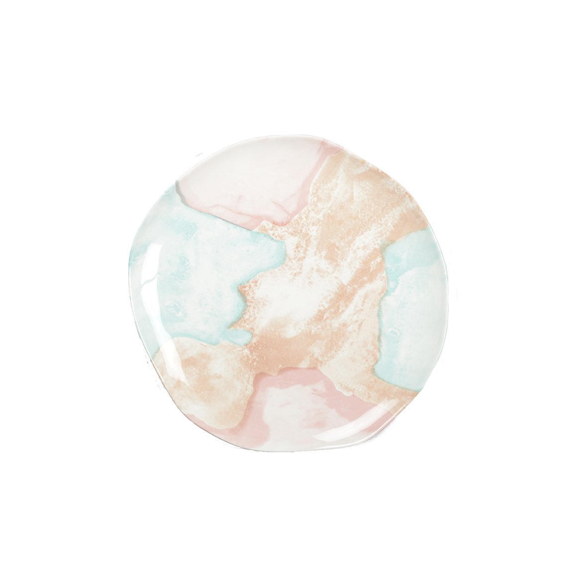 Multicolored flat plate - CozyVibe.eu