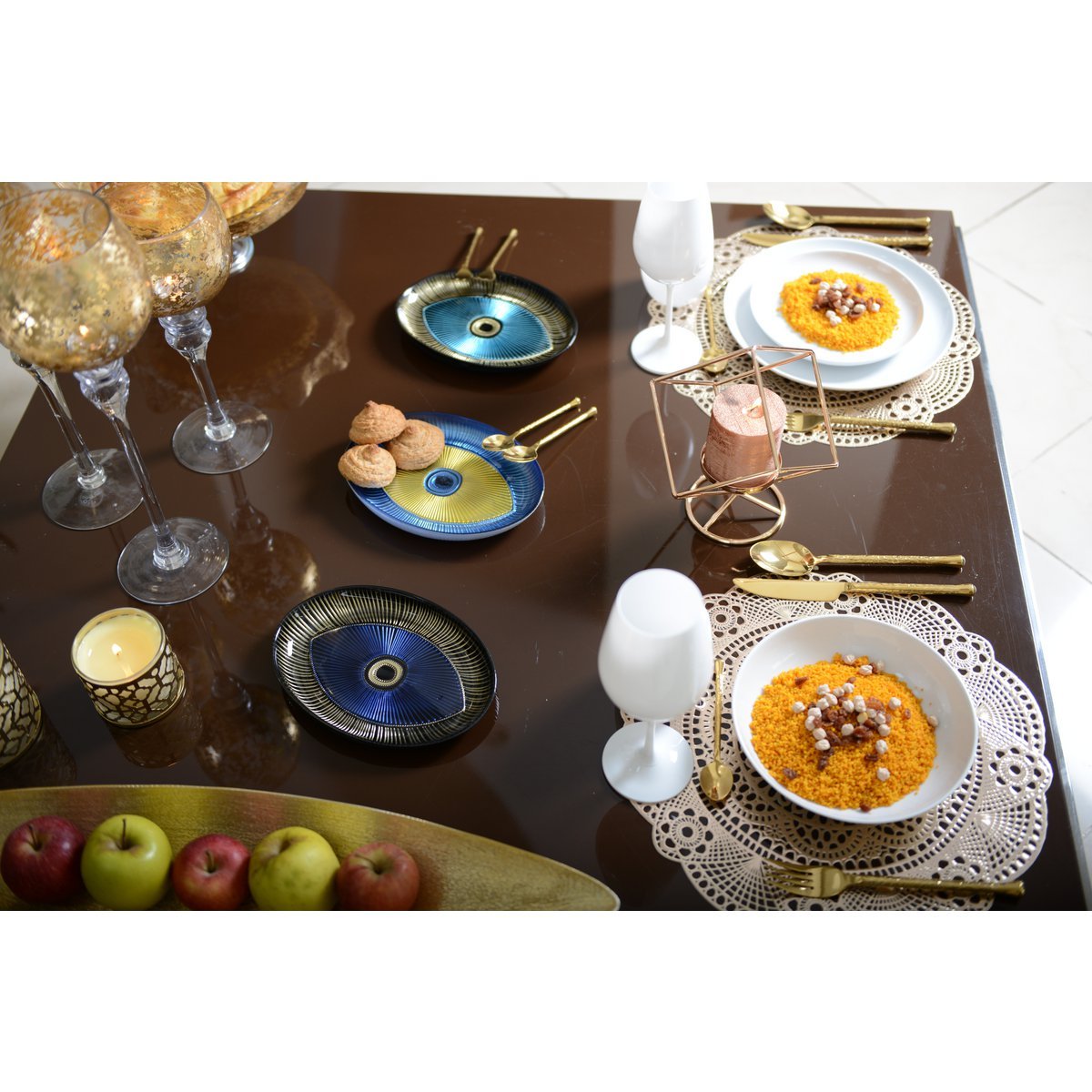 Elegant dark glass serving dish, ideal for stylish tableware and home decor | CozyVibe