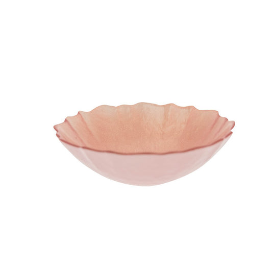 Pink Glass Bowl – Elegant Tableware for Stylish Serving - CozyVibe.eu