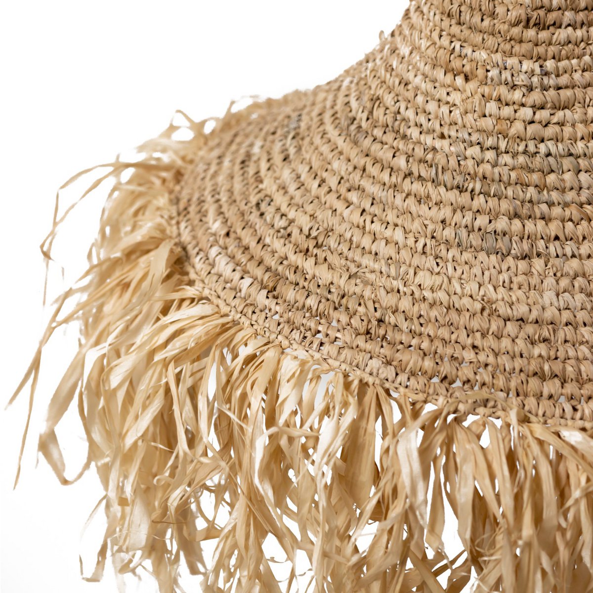 CozyVibe boho raffia lamp for living room décor

