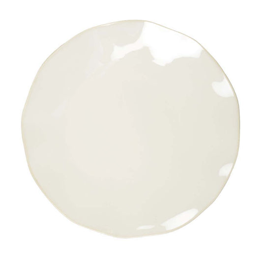 Rosa white flat plate 27x27x2.8cm - CozyVibe.eu