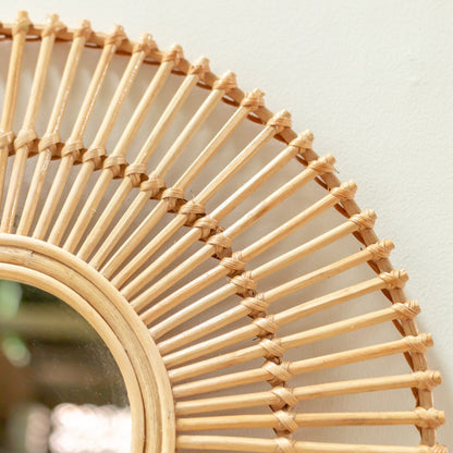 Handmade BUMI wall mirror for cozy home décor by CozyVibe

