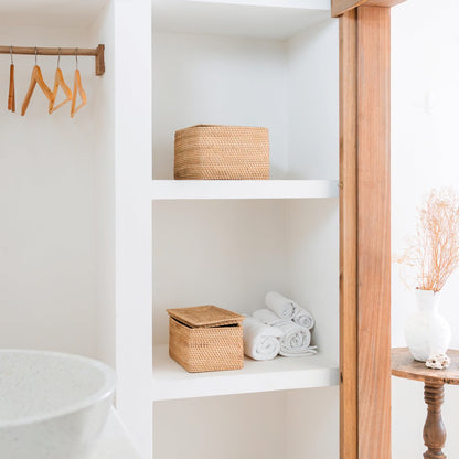 Handwoven GRAHA storage basket for cozy home décor by CozyVibe

