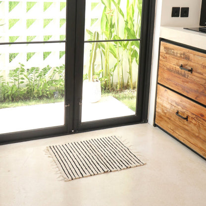 UNTUK Rug – Boho Cotton Runner 70x50 cm - CozyVibe.eu